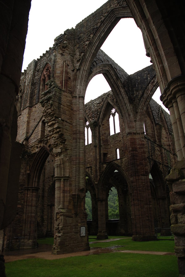 Inside Tintern Abbey