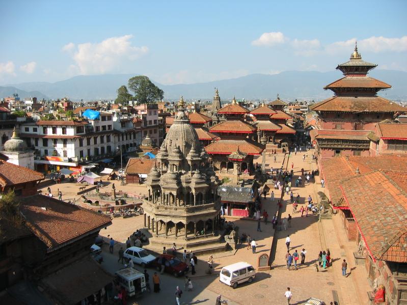 View of Durbar Square (Patan)