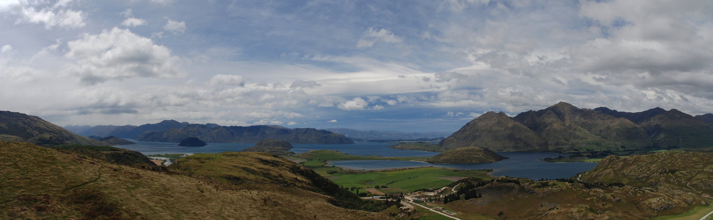 View From Diamond Lakes (panorama)