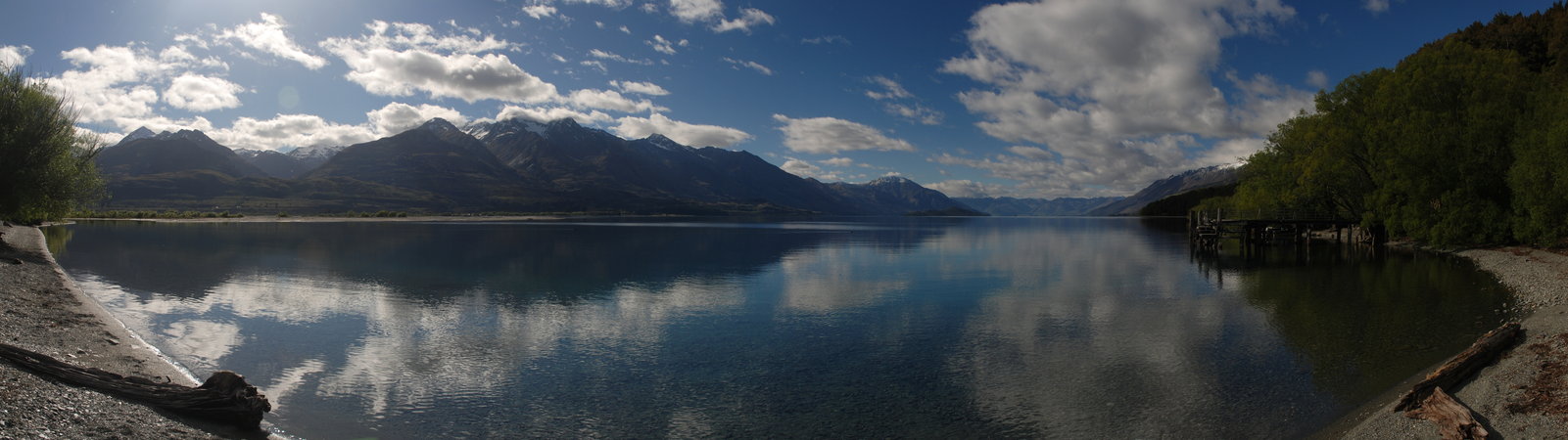 Lake Wakatipu From Kinloch (panorama)