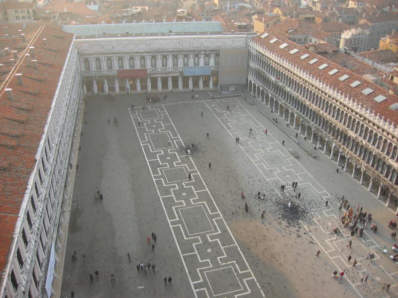 St Mark's Square from above